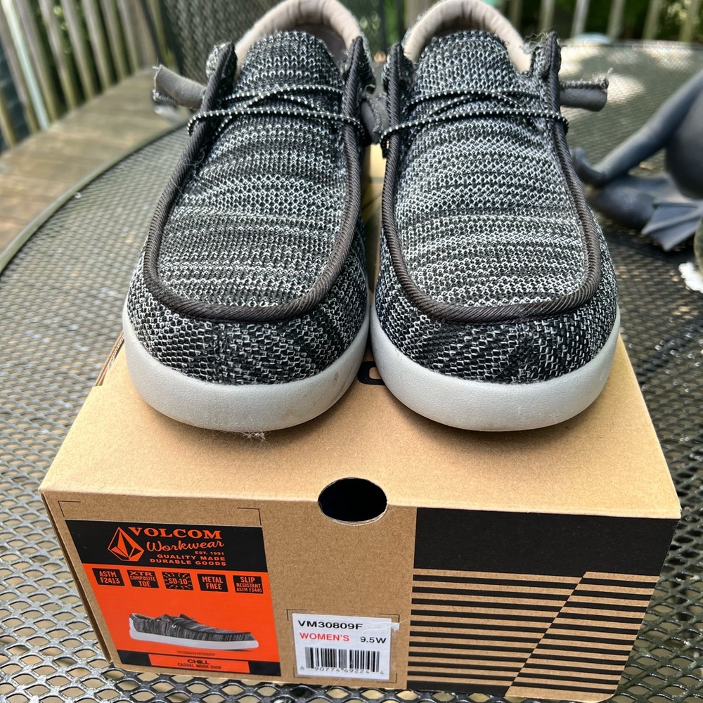 Volcom composite toe work shoes. Super comfy. Only worn twice. Women’s 9 1/2